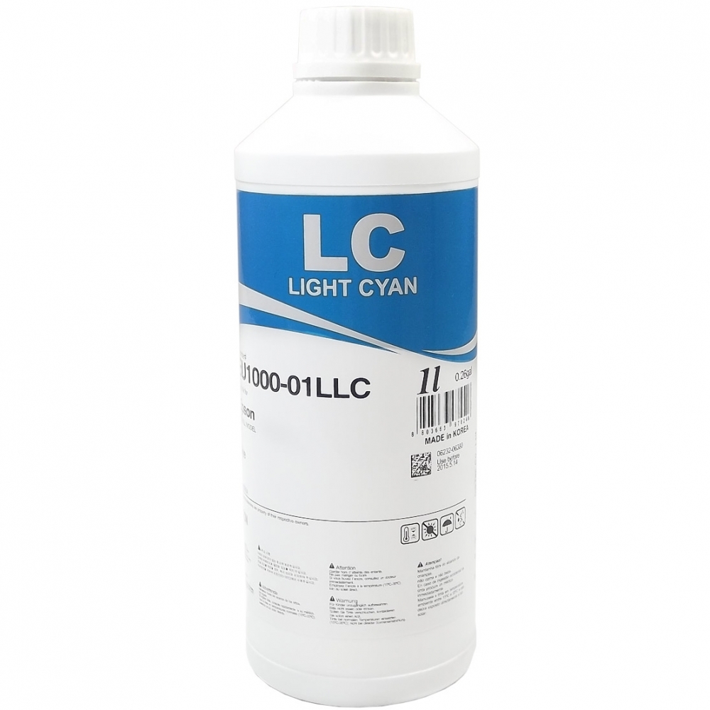 Tinta Inktec Para Impressora Epson Ciano Claro L220 L355 L365 L375 L380 L395 L396 1L