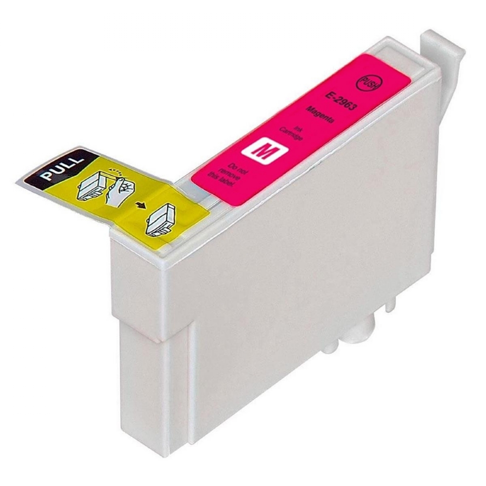 Cartucho Compatível com Epson T296 2963 T296320 Magenta para Xp231 Xp241 Xp431 Xp441 15ml