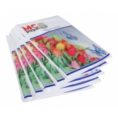 100 Papel Foto Glossy Auto Adesivo 130g A3 Á Prova D´agua