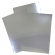 10 Folhas Papel Lamicote Laminado Prata 1 Face 250g A4