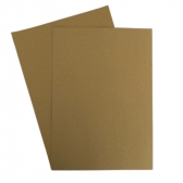 50 Folhas Papel Especial Kraft Natural Marrom 120g A4 - Marrom