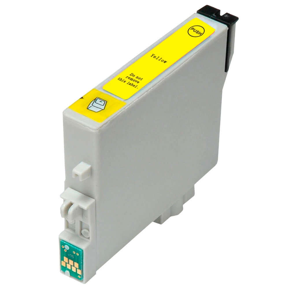 Cartucho Compatível com Epson T0824 T082420 Amarelo para R270 390 Rx590 T50 12ml
