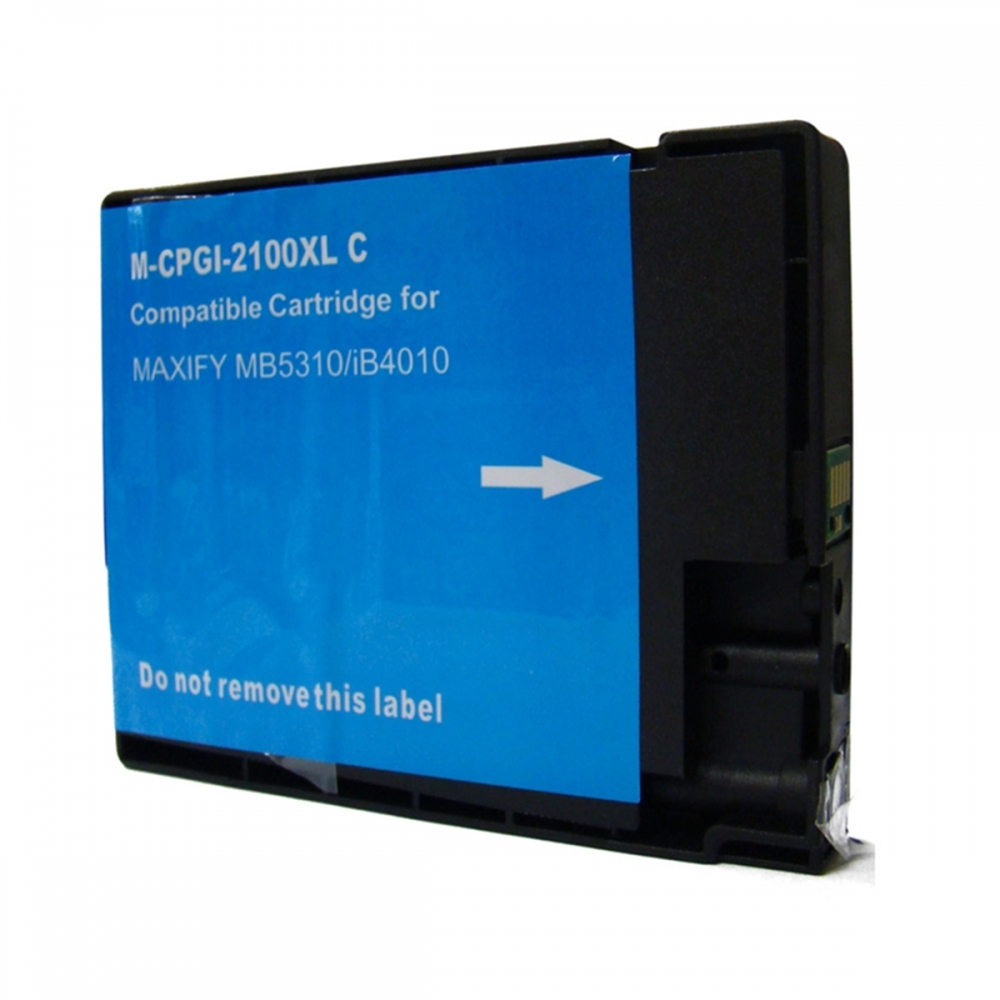Cartucho Compatível com Canon PG-2100xl 2100xl Ciano para Mb5310 Ib4010 MB5110 IB4110 25ml