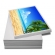 100 Folhas Papel Foto Dupla Face 120g Glossy A4 Á Prova Dagua - Branco