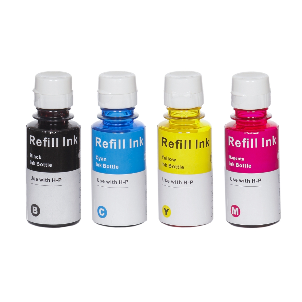 Kit 4 Tinta Compatível Gt51 Gt52 Gt53 Para Gt5810 5820 316 416 412