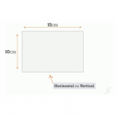100 Fls Papel Foto Microporoso Glossy 10x15 A6 Prova Dagua - Branco